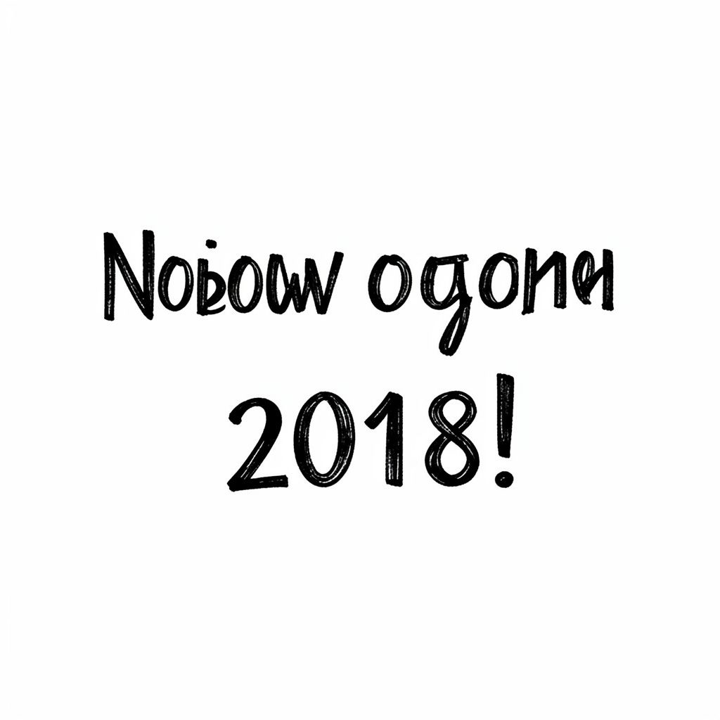 Иконка новогоднего поздравления в тёплых красно-оранжевых оттенках